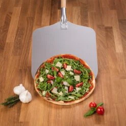 Blumtal Professionele Pizzaschep - 30,5 X 30,5 Cm - Houten Grip 85 Cm -Babyproducten 1200x1200 813