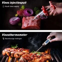 Saveur Royal® 35-delige Barbecue Gereedschapset In Roestvrij Staal - BBQ Grill Set Met Draagtas - Barbecuegerei-sets - Barbecue Accessoires Gereedschap - 35-delig -Babyproducten 1200x1200 827