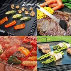Mountain Jack® 40-Delige Luxe BBQ Grill Accessoires Set In Roestvrij Staal – Barbecue Gereedschap – Tangenset, Vlees Thermometer, Vleestang, Borstel, Spiezen, Vleesmes, Vleesvork 20 Mountain Jack® 40-Delige Luxe BBQ Grill Accessoires Set In Roestvrij Staal – Barbecue Gereedschap – Tangenset, Vlees Thermometer, Vleestang, Borstel, Spiezen, Vleesmes, Vleesvork -Babyproducten 1200x1200 835