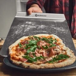 Burnhard Pizzasteen 38 X 30 X 1,5 Cm + Pizzaschep 22 Burnhard Pizzasteen 38 X 30 X 1,5 Cm + Pizzaschep -Babyproducten 1200x1200 852