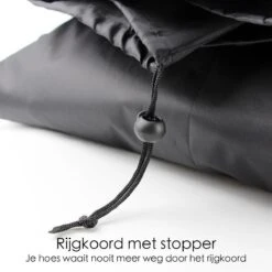 BBQ Beschermhoes - Voor Kamado - Universeel - Tot 23 Inch - Zwart -Babyproducten 1200x1200 856