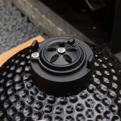 BluMill Kamado BBQ Egg - Kamado 13 Inch - Incl. Vlees Thermometer - Houtskoolbarbecues - Zwart - Ø 27cm -Babyproducten 1200x1200 910