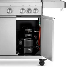 Burnhard Gas BBQ Big FRED Deluxe - 4 Branders - Incl. Keramische Infraroodbrander & Afdekhoes - Deluxe 25 Burnhard Gas BBQ Big FRED Deluxe - 4 Branders - Incl. Keramische Infraroodbrander & Afdekhoes - Deluxe -Babyproducten 1200x1200 949