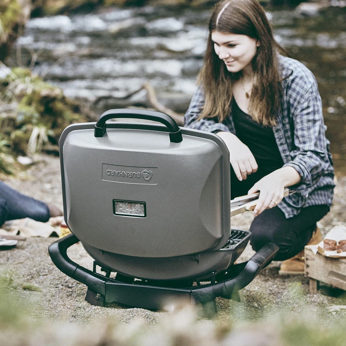 Burnhard Draagbare 2-Branders Gasbarbecue - Afdekhoes - BBQ Wayne 7 Burnhard Draagbare 2-Branders Gasbarbecue - Afdekhoes - BBQ Wayne - Afbeelding 7
