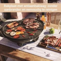 SUNTEC Elektrische BBQ 9493 - Geschikt Voor Buiten Als Tafelbarbecue Of Staande Barbecue - Barbecue Voor Balkon, Terras, Tuin En Camping - Elektrisch Barbecueën Met Max. 2400 Watt - Mobiel Onderstel -Babyproducten 1200x1200 972