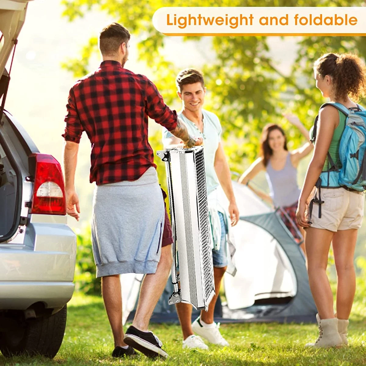 Uten - Houtskoolbarbecue - Opvouwbare Barbecue - Houtskoolbarbecues - Draagbare Camping Barbecue - 430 Roestvrij Staal Grill BBQ - 5-10 Persoon Tuin Buitenfeest - Zilver 3 Uten - Houtskoolbarbecue - Opvouwbare Barbecue - Houtskoolbarbecues - Draagbare Camping Barbecue - 430 Roestvrij Staal Grill BBQ - 5-10 Persoon Tuin Buitenfeest - Zilver - Afbeelding 3