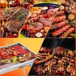 Uten - Houtskoolbarbecue - Opvouwbare Barbecue - Houtskoolbarbecues - Draagbare Camping Barbecue - 430 Roestvrij Staal Grill BBQ - 5-10 Persoon Tuin Buitenfeest - Zilver 13 Uten - Houtskoolbarbecue - Opvouwbare Barbecue - Houtskoolbarbecues - Draagbare Camping Barbecue - 430 Roestvrij Staal Grill BBQ - 5-10 Persoon Tuin Buitenfeest - Zilver -Babyproducten 1200x1200 980