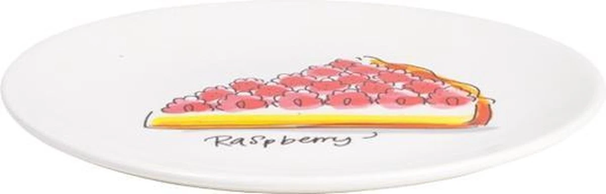 Blond Amsterdam – Even Bijkletsen - Cake Plate Raspberry -18 Cm 2 Blond Amsterdam – Even Bijkletsen - Cake Plate Raspberry -18 Cm - Afbeelding 2