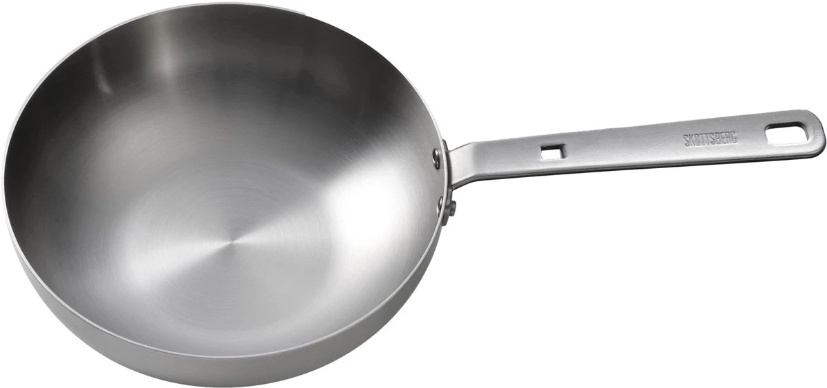 Skottsberg Wok Stainless Steel 28 Cm Roestvrijstaal 3 Skottsberg Wok Stainless Steel 28 Cm Roestvrijstaal - Afbeelding 3