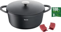 Tefal Trattoria Braadpan - Ø28 Cm - Inclusief Deksel -Babyproducten 1200x641