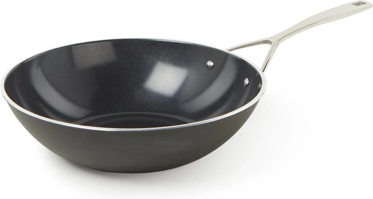 Demeyere Alu Pro Ceraforce Wok - 30 Cm 2 Demeyere Alu Pro Ceraforce Wok - 30 Cm - Afbeelding 2