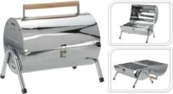 BBQ Collection Houtskoolbarbecue - Cilinder - Chroom -Babyproducten 1200x651 1