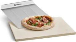 Burnhard Pizzasteen 38 X 30 X 1,5 Cm + Pizzaschep 27 Burnhard Pizzasteen 38 X 30 X 1,5 Cm + Pizzaschep -Babyproducten 1200x662