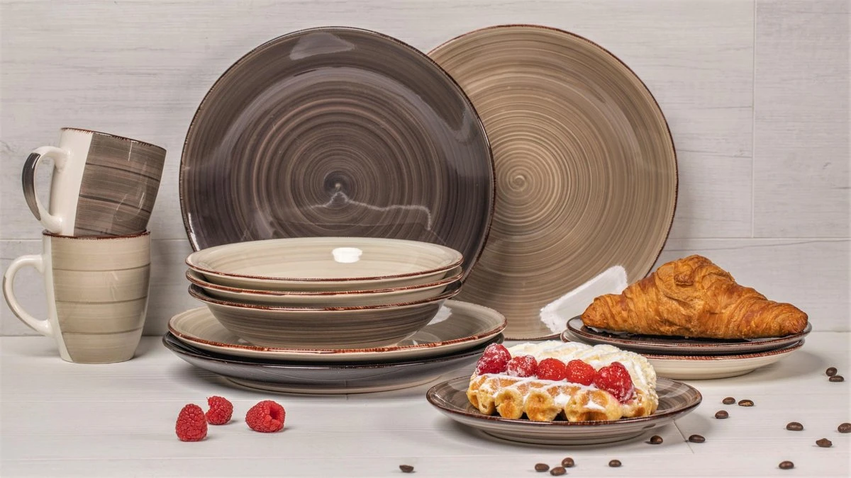 Studio Tavola Serviesset Vintage Loft 18-Delig 3 Studio Tavola Serviesset Vintage Loft 18-Delig - Afbeelding 3