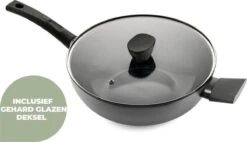 ISENVI Avon Keramische Wok Met Deksel 36 CM - Ergo Greep 8 ISENVI Avon Keramische Wok Met Deksel 36 CM - Ergo Greep -Babyproducten 1200x692