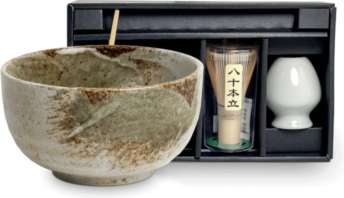 Japanse Matcha Thee Set Negai 1 Japanse Matcha Thee Set Negai