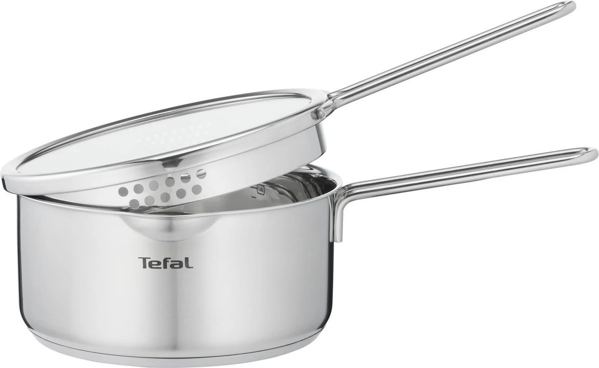 Tefal Nordica Pannenset 3 Delig - Steelpan Ø 16 Cm & Kookpan Ø 20 + Ø 24 Cm 18 Tefal Nordica Pannenset 3 Delig - Steelpan Ø 16 Cm & Kookpan Ø 20 + Ø 24 Cm - Afbeelding 18