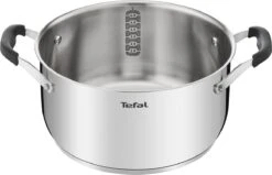 Tefal Cook & Cool E493S6 - Set 3-delig (kookpan 20/24 + Steelpan 16) -Babyproducten 1200x772