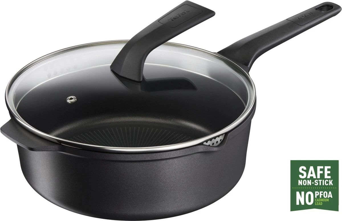 Tefal Robusto - Hapjespan - Ø26 Cm - Met Deksel 9 Tefal Robusto - Hapjespan - Ø26 Cm - Met Deksel - Afbeelding 9