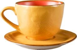 Vivi Oggi - Koffiekopjes Set Van 6 - Ø 9cm - Cappuccino - Kop En Schotel - 150 Ml - Italië -Babyproducten 1200x784 1