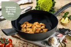 ISENVI Avon Keramische Wok Met Deksel 36 CM - Ergo Greep 9 ISENVI Avon Keramische Wok Met Deksel 36 CM - Ergo Greep -Babyproducten 1200x799 22