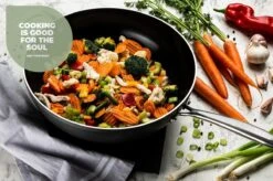 ISENVI Victoria Forged Keramische Wokpan 32CM - RVS Greep 10 ISENVI Victoria Forged Keramische Wokpan 32CM - RVS Greep -Babyproducten 1200x799 30