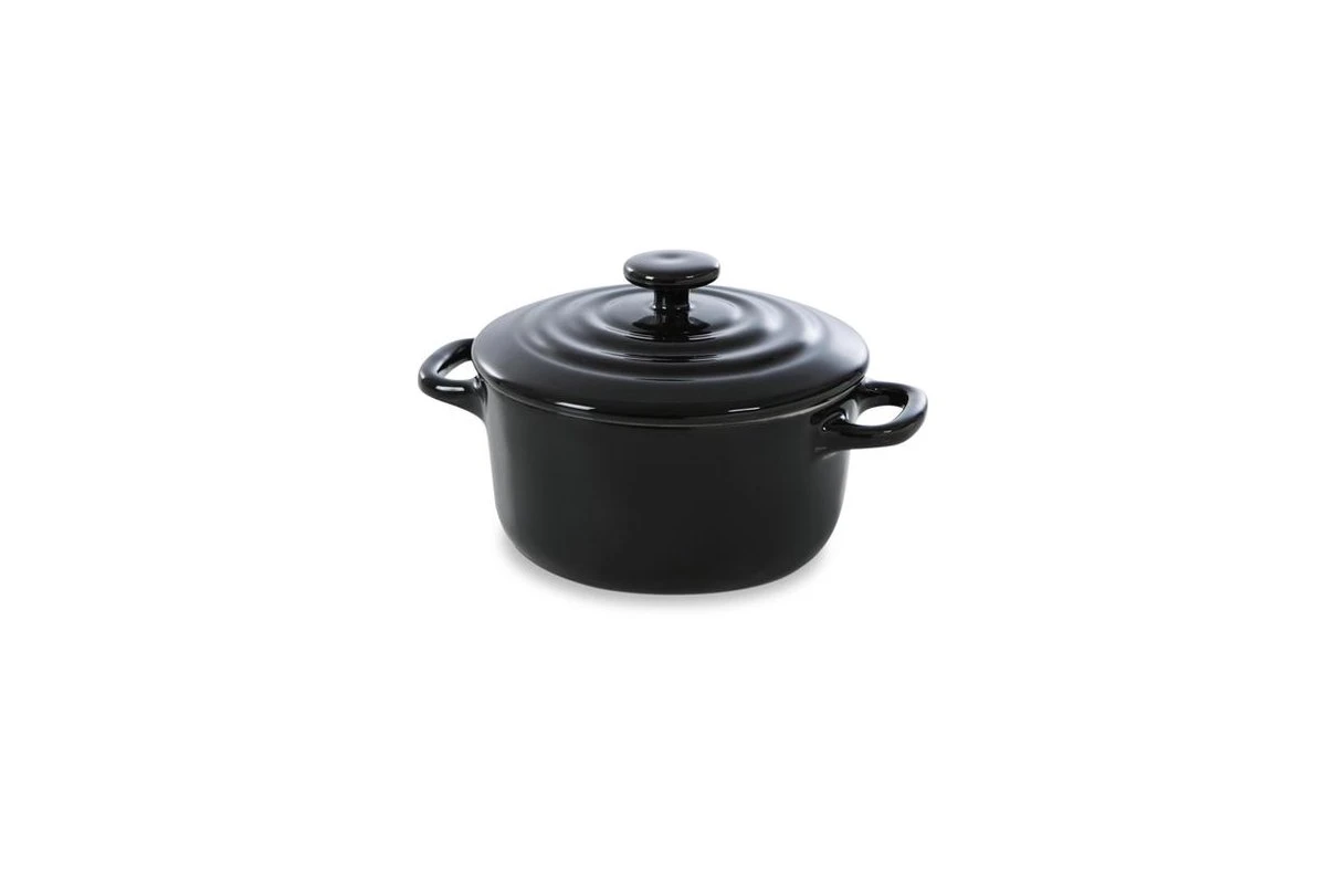 BK Bourgogne Cocotte Ø 10 Cm - 2 Stuks - Zwart - Oven 12 BK Bourgogne Cocotte Ø 10 Cm - 2 Stuks - Zwart - Oven - Afbeelding 12