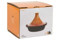 Cosy & Trendy Tajine Zwart / Oranje - Gietijzeren Schaal - Ø25cm - Geschikt Voor Inductie -Babyproducten 1200x799 41