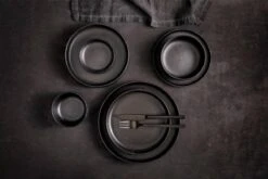 Maastricht Porselein Serviesset Universe Porselein 6-persoons 24-delig Zwart -Babyproducten 1200x800 113