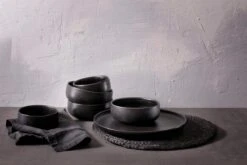 Maastricht Porselein Serviesset Universe Porselein 6-persoons 24-delig Zwart -Babyproducten 1200x800 114