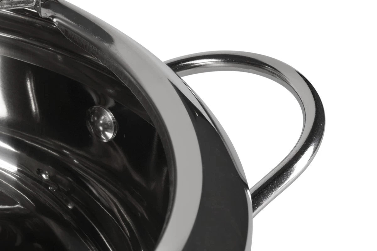 Edënbërg Classic Line - Japanse Frituurpan Met Thermometer - 3.4 Liter - Friteuse/Frituurpot RVS 8 Edënbërg Classic Line - Japanse Frituurpan Met Thermometer - 3.4 Liter - Friteuse/Frituurpot RVS - Afbeelding 8