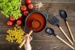 Smile 10-Delige Pannenset - Anti Aanbaklaag - Vaatwasser Bestendig - Zwart - MGK-17 19 Smile 10-Delige Pannenset - Anti Aanbaklaag - Vaatwasser Bestendig - Zwart - MGK-17 -Babyproducten 1200x800 59