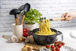 Smile 10-Delige Pannenset - Anti Aanbaklaag - Vaatwasser Bestendig - Zwart - MGK-17 22 Smile 10-Delige Pannenset - Anti Aanbaklaag - Vaatwasser Bestendig - Zwart - MGK-17 -Babyproducten 1200x800 60