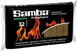 Samba Aanmaakblokjes Bruin á 24 X 32 Stuks - Omdoos Is 768 Aanmaakblokjes -Babyproducten 1200x805 7