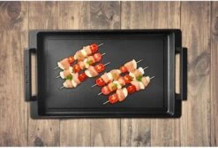Eurolux Teppanyaki Plaat Met Grepen - 41 X 24 X 2.5 Cm - Zwart - Aluminium - Geschikt Voor Alle Warmtebronnen -Babyproducten 1200x809 1