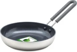GreenPan Mini Koekenpan 14cm - Zilver - Inductie - PFAS-vrij -Babyproducten 1200x811