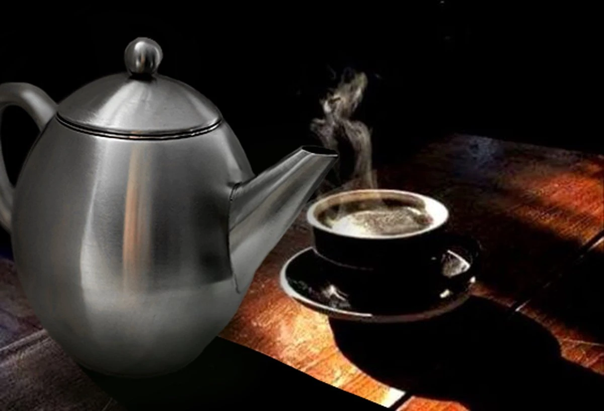 Vaja Valerie - Theepot Met Filter - Dubbelwandig - RVS - 1.2L 16 Vaja Valerie - Theepot Met Filter - Dubbelwandig - RVS - 1.2L - Afbeelding 16