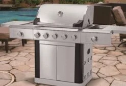 Gasbarbecue En Grill - 5 + 1 Branders + 1 Infrarood Zijbrander - Buitenkeuken - Edelstaal BBQ -Babyproducten 1200x826 6