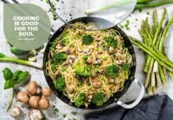 ISENVI Murray Keramische Wokpan Met Deksel 36 CM - RVS Greep -Babyproducten 1200x838