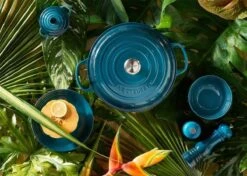 Le Creuset Braadpan Campagnard Signature Deep Teal - ø 30 Cm / 3.5 Liter 9 Le Creuset Braadpan Campagnard Signature Deep Teal - ø 30 Cm / 3.5 Liter -Babyproducten 1200x853