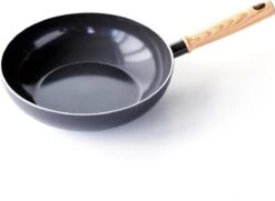 GreenChef Vintage Wokpan 28cm/3.7L - Zwart - Inductie - PFAS-vrij