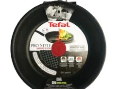 TEFAL Koekenpan - Pro Style - Ø 21 Cm - Titanium Pro - Hoge Rand - Inductie - Compacte Pan -Babyproducten 1200x887