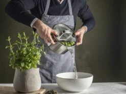 Sola Pannenset Juvia - 4 Delig - Ø 16,16,18,20 Cm - Zilver - RVS - Sandwichbodem -Babyproducten 1200x889