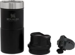 Stanley Trigger-Action Travel Mug 0.35L - Thermosfles - Matt Black -Babyproducten 1200x890 3