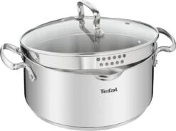 Tefal Duetto+ Pannenset -10 Delig- 5 Pannen - Kookpannenset - Zilver - Afdruipdeksels 16 Tefal Duetto+ Pannenset -10 Delig- 5 Pannen - Kookpannenset - Zilver - Afdruipdeksels -Babyproducten 1200x893 3