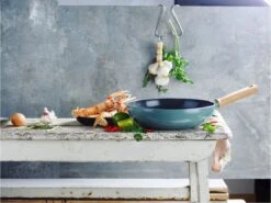 GreenPan Mayflower Wok - Ø 28 Cm - Keramisch - Inductie -Babyproducten 1200x898