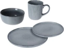 Excellent Serviesset - Servies - 16 Stuks - Aardewerk - Grijs -Babyproducten 1200x899 21