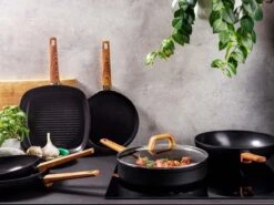 Gero Mark Wok Ø 28 Cm - Aluminium - Inductie - PFAS-vrij 9 Gero Mark Wok Ø 28 Cm - Aluminium - Inductie - PFAS-vrij -Babyproducten 1200x900 1