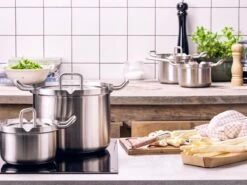 BK Q-linair Master Glas Pannenset - 5-delig - Glazen Deksel - Veilig Afgietsysteem - Inductie 33 BK Q-linair Master Glas Pannenset - 5-delig - Glazen Deksel - Veilig Afgietsysteem - Inductie -Babyproducten 1200x900 18