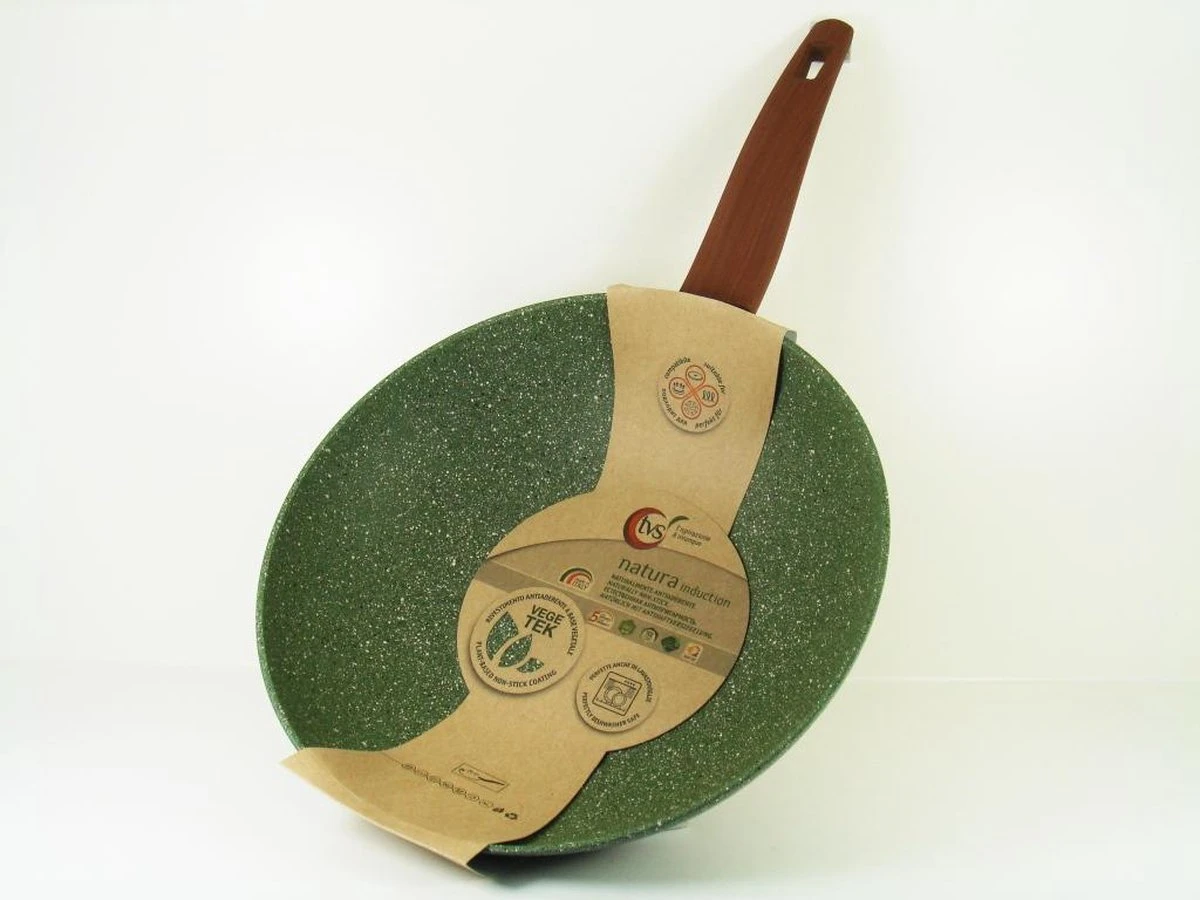 TVS Natura Induction Wokpan - Wok 28 Cm 3 TVS Natura Induction Wokpan - Wok 28 Cm - Afbeelding 3